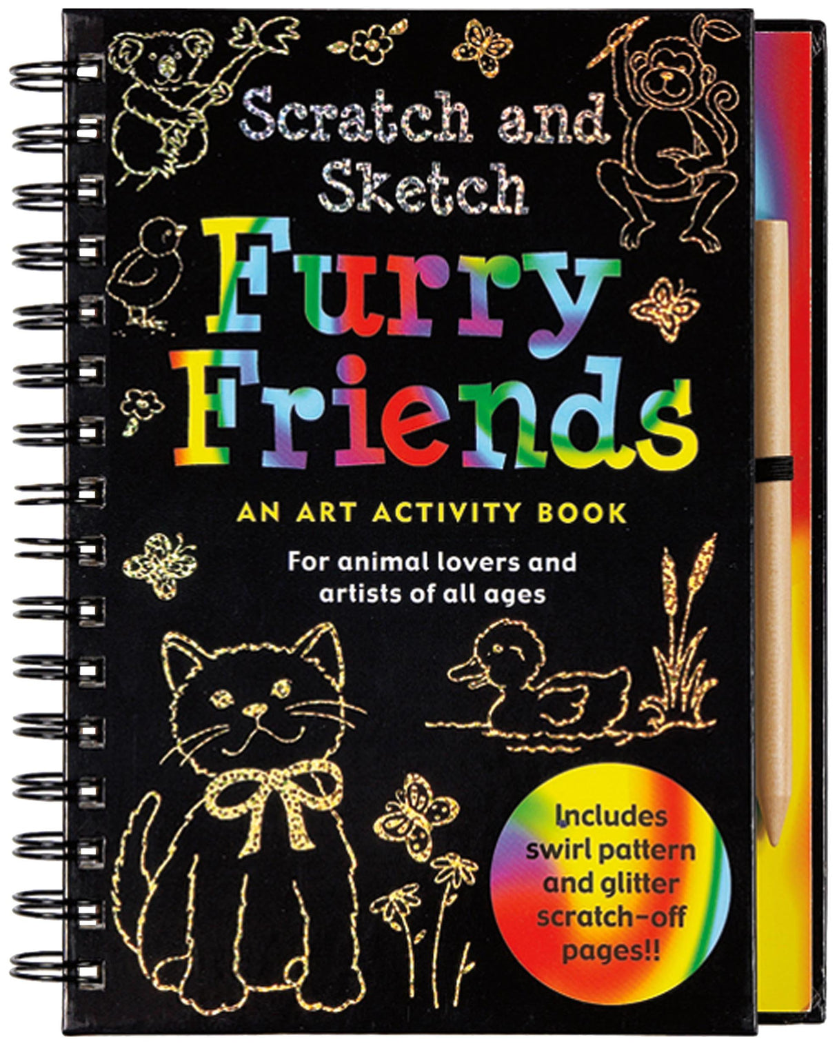 Furry Friends Scratch and Sketch