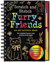 Furry Friends Scratch and Sketch