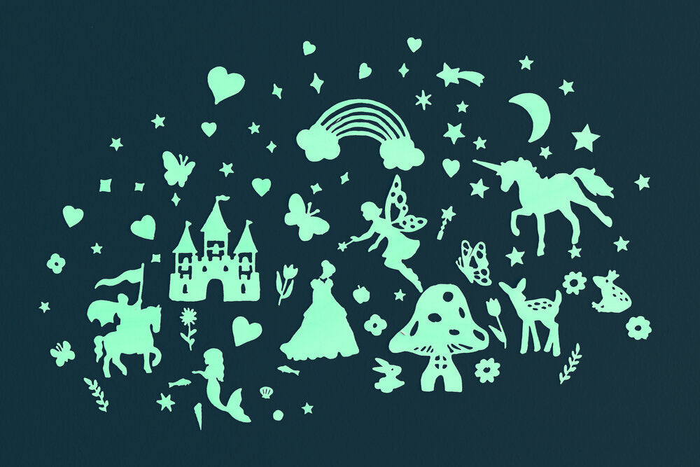 Fairy Tales Glow Sticker Pack