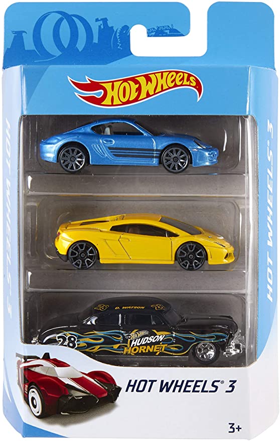 Hot Wheels 3 Car Assortment