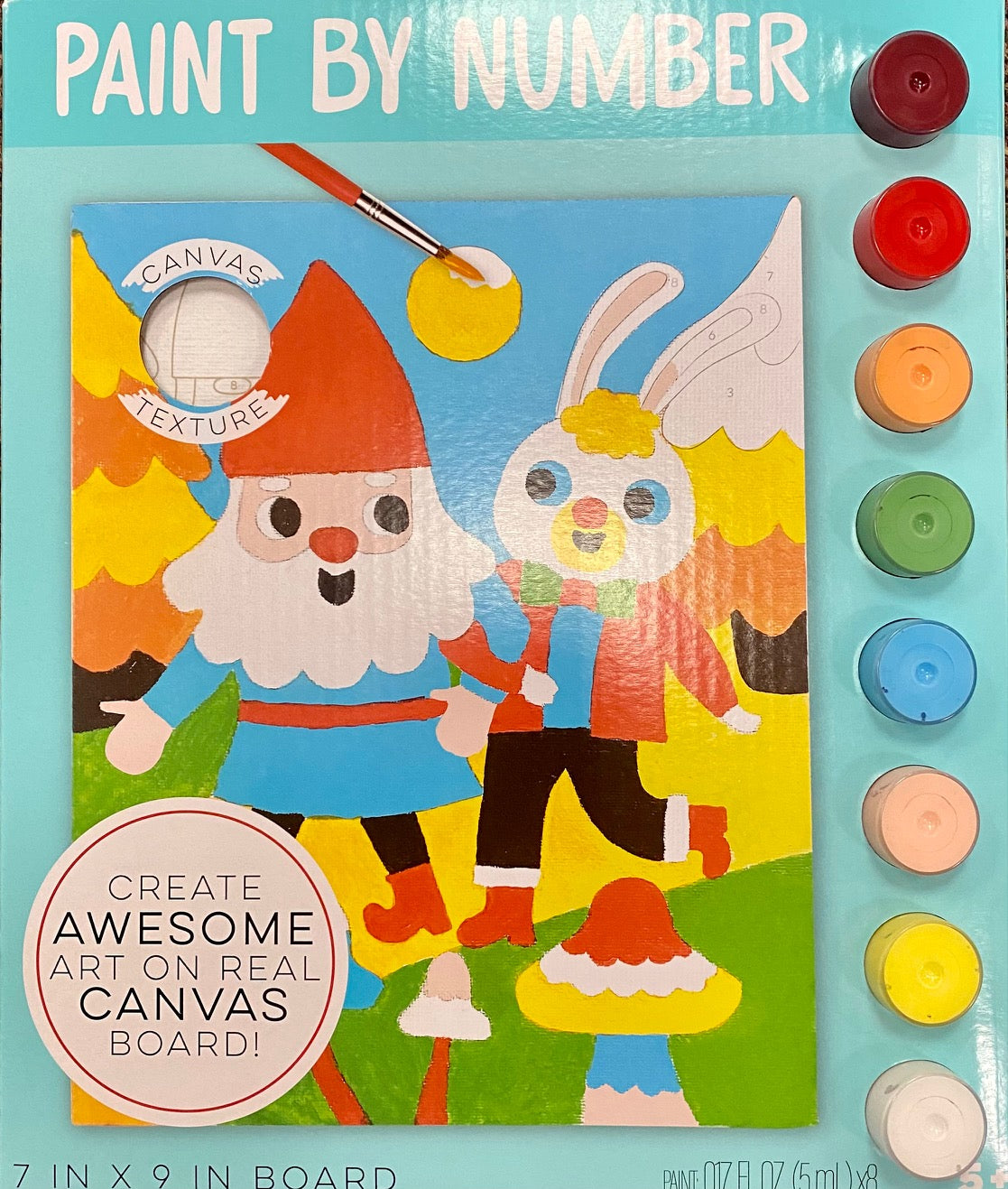 Forest Friends Paint By Number Set