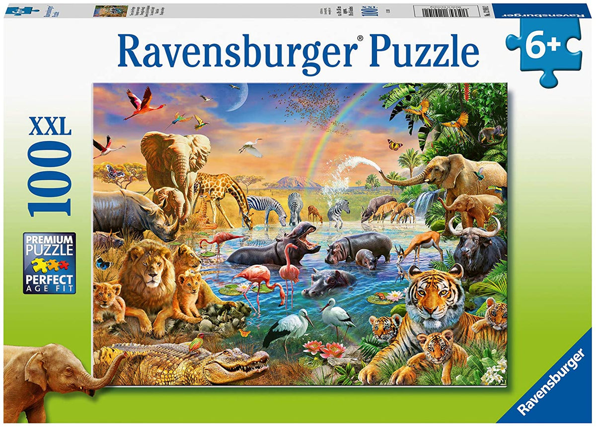 Jungle Animals 100 piece Kids Jigsaw Puzzle