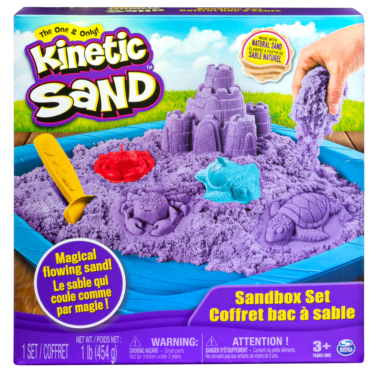 Kinetic Sand Sandbox Set Blue