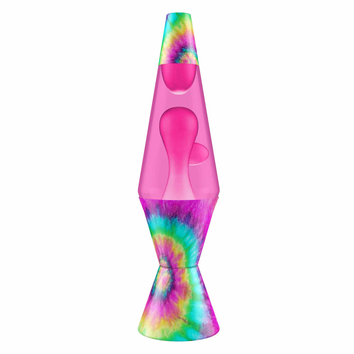 Lava Lamp Tie Dye Pink Spiral