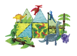 MagnaTiles Dino World XL 50 Piece Building Set