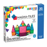 MagnaTiles Clear Colors 32 Piece Building Set
