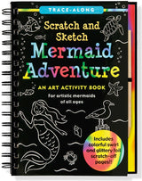 Mermaid Adventures Scratch and Sketch