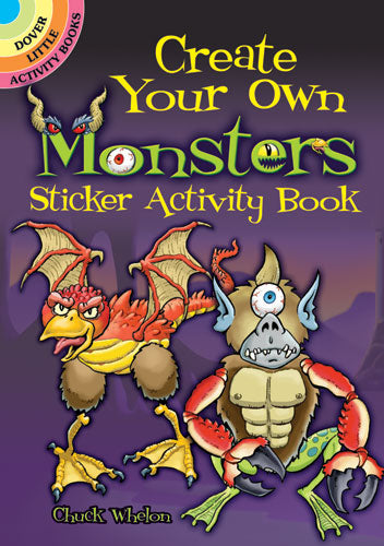 Monster Sticker Activity Book