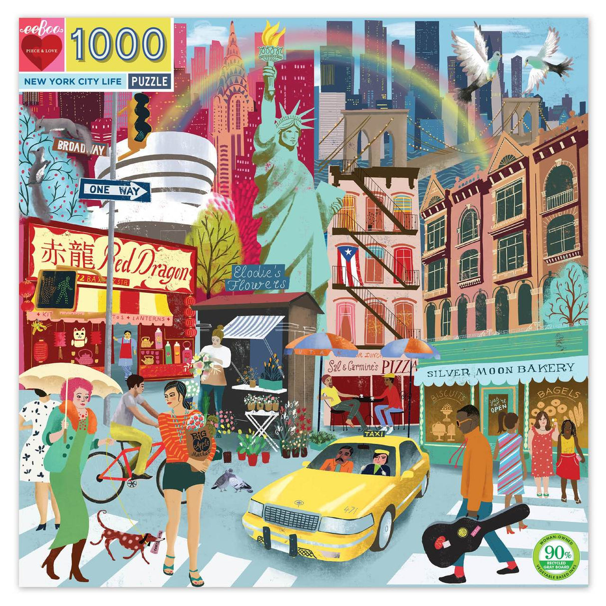 New York City Life 1000 Piece Jigsaw Puzzle