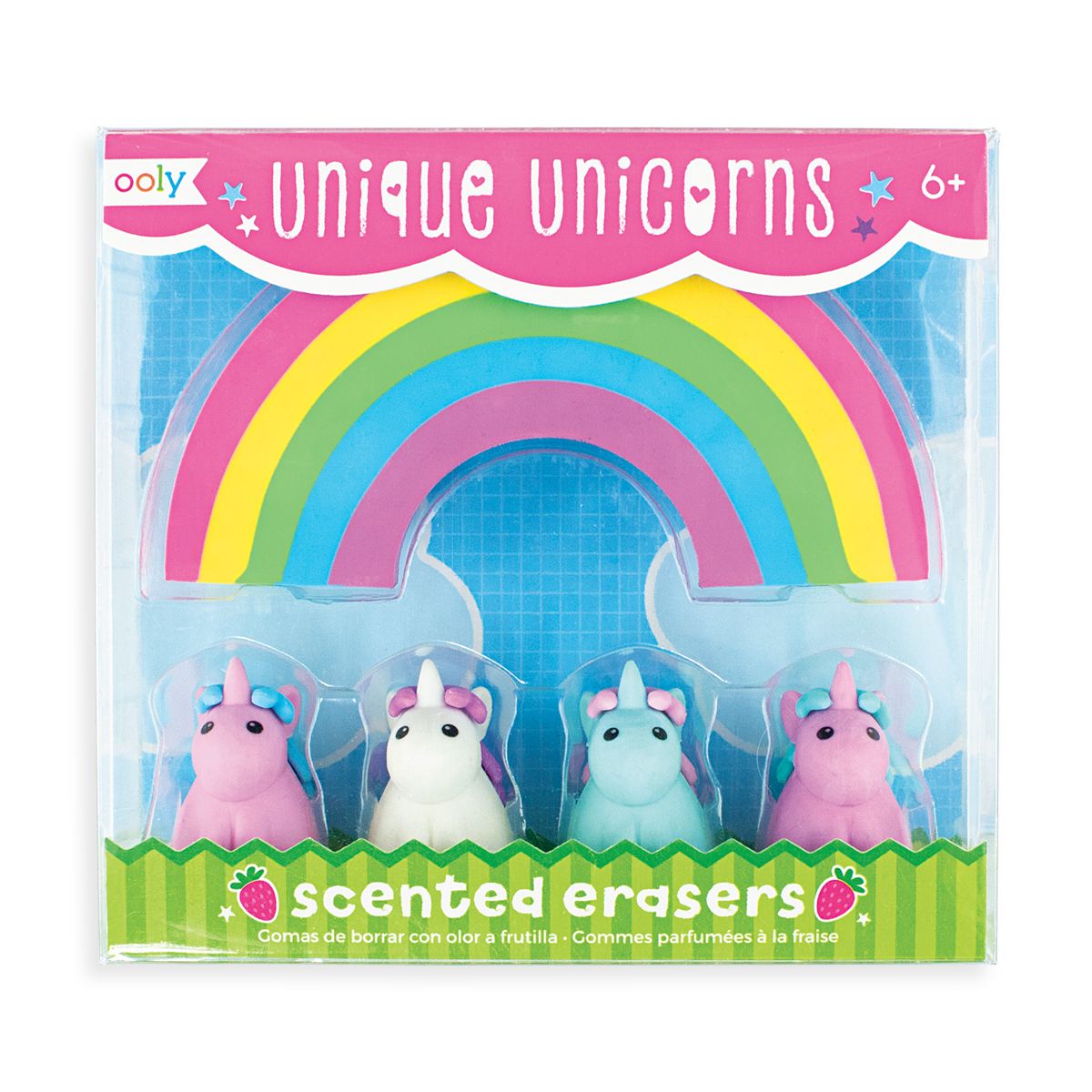 Ooly Unique Unicorns Scented Erasers