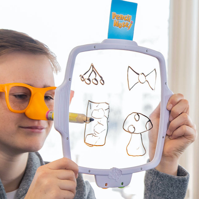Pencil Nose Game