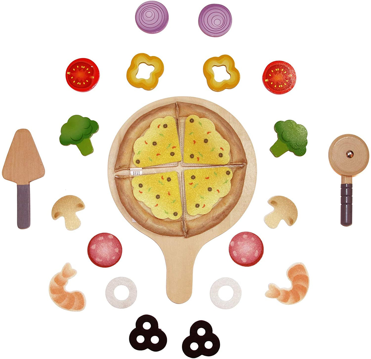 Hape E3173 Perfect Pizza Playset
