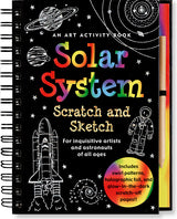 Solar System Scratch and Sketch