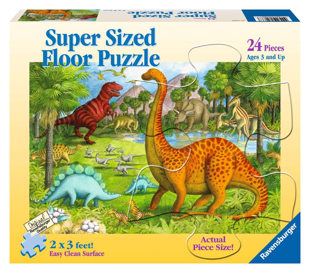 Dinosaur Pals 24 Piece Kids Floor Jigsaw Puzzle