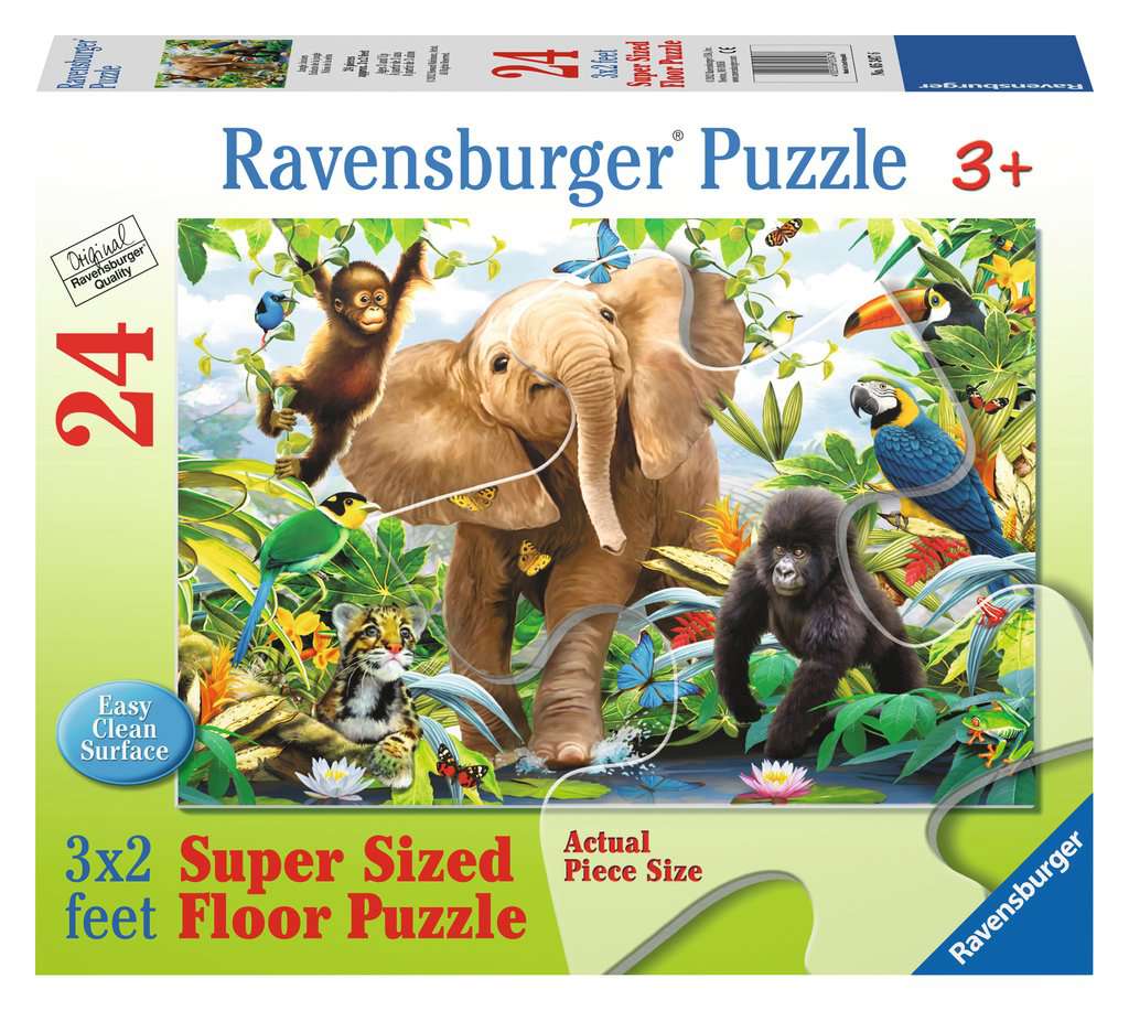 Jungle Juniors 24 Piece Kids Jigsaw Puzzle