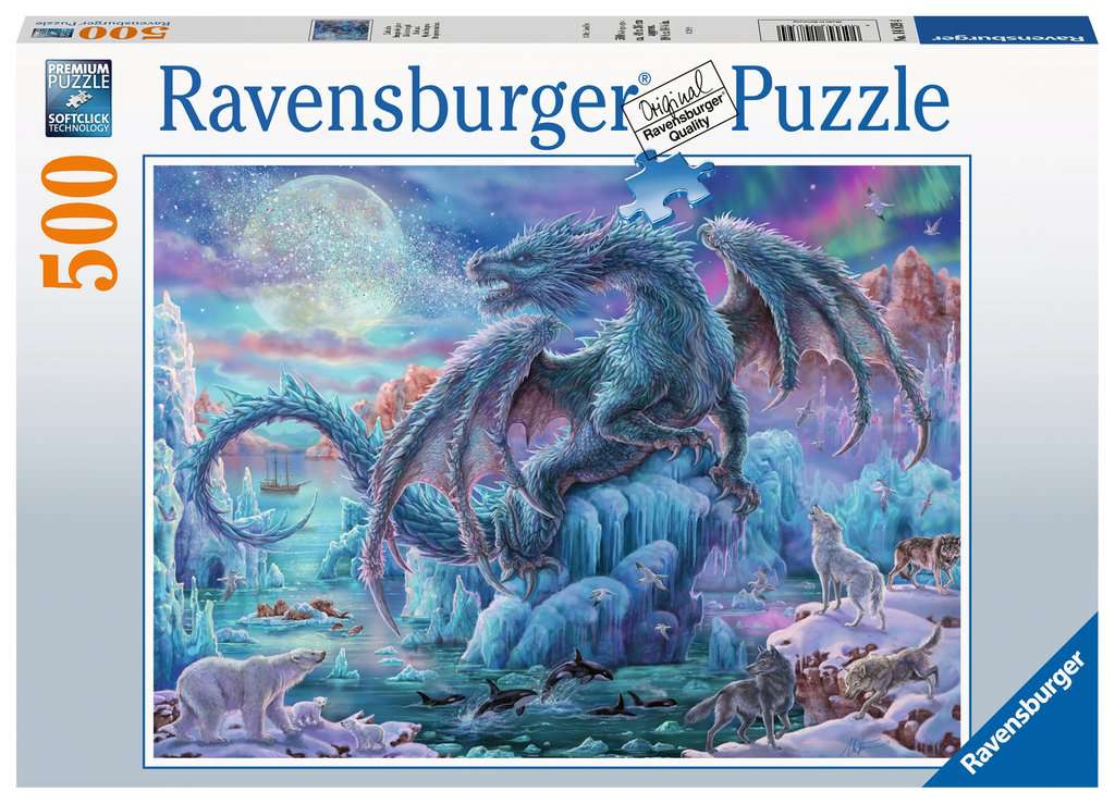 Mystic Dragons 500 Piece Jigsaw Puzzle
