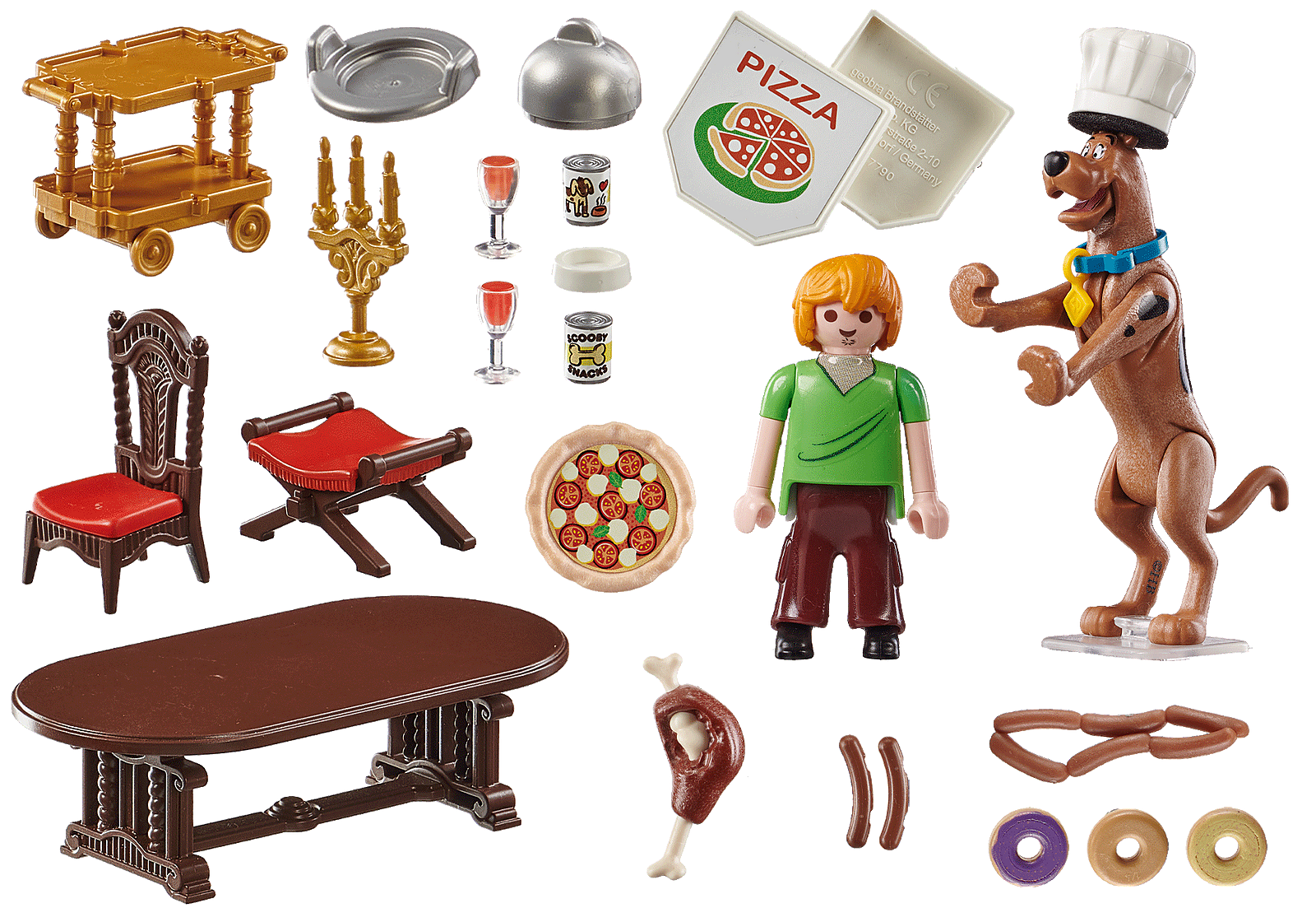 Playmobil 70363 Scooby Doo Dinner with Shaggy Turner Toys