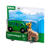 Brio Safari Wagon with Giraffe