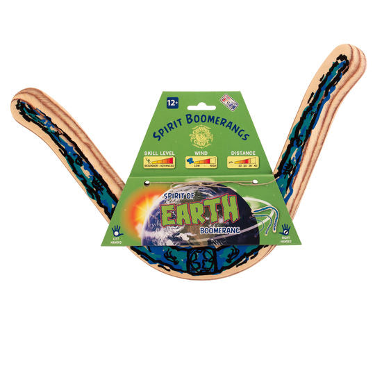 Spirit of Earth Boomerang