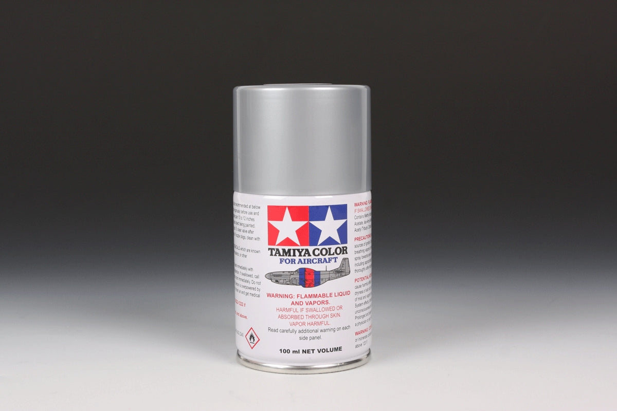 Tamiya Color AS-12 Bare Metal Silver Spray Paint