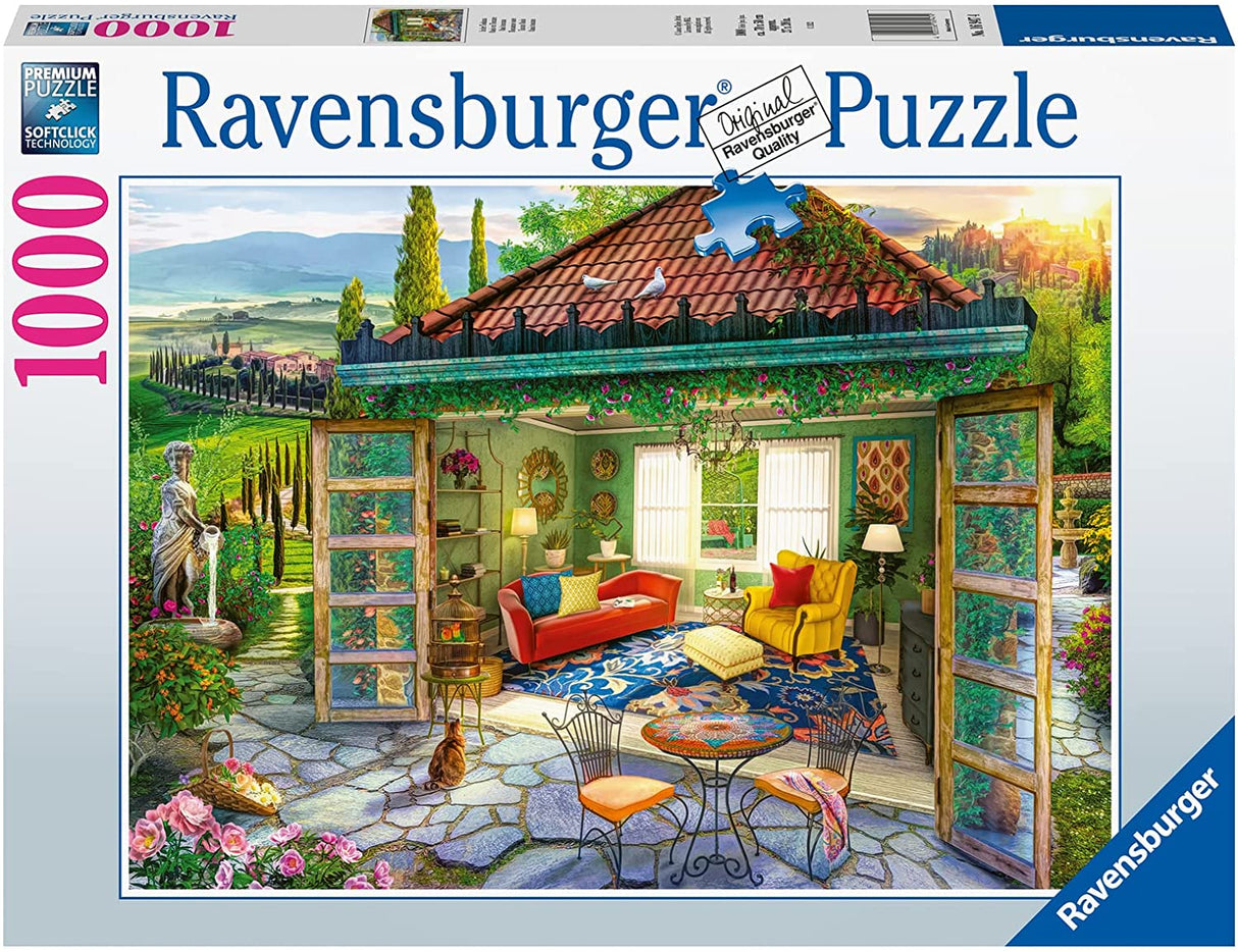 Tuscan Oasis 1000 Piece Jigsaw Puzzle