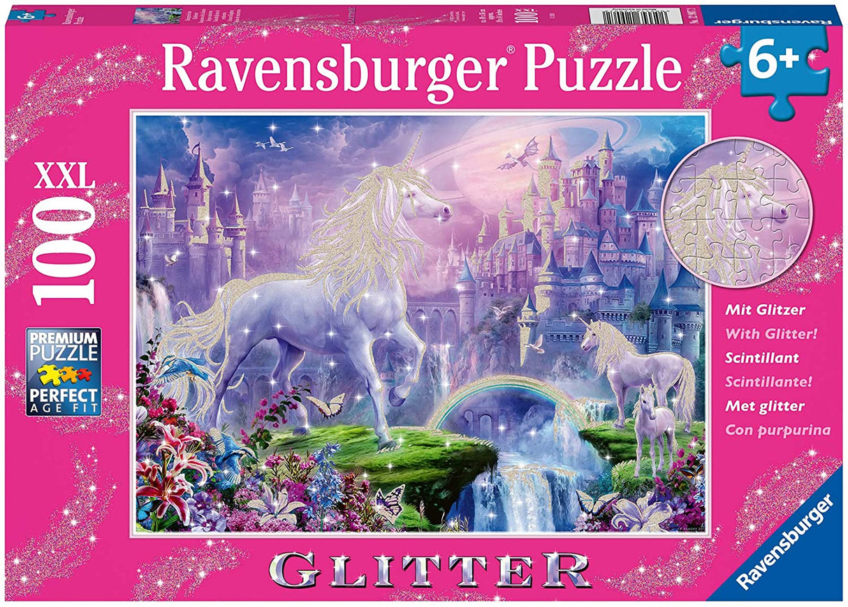Unicorn Kingdom 100 Piece Kids Jigsaw Puzzle
