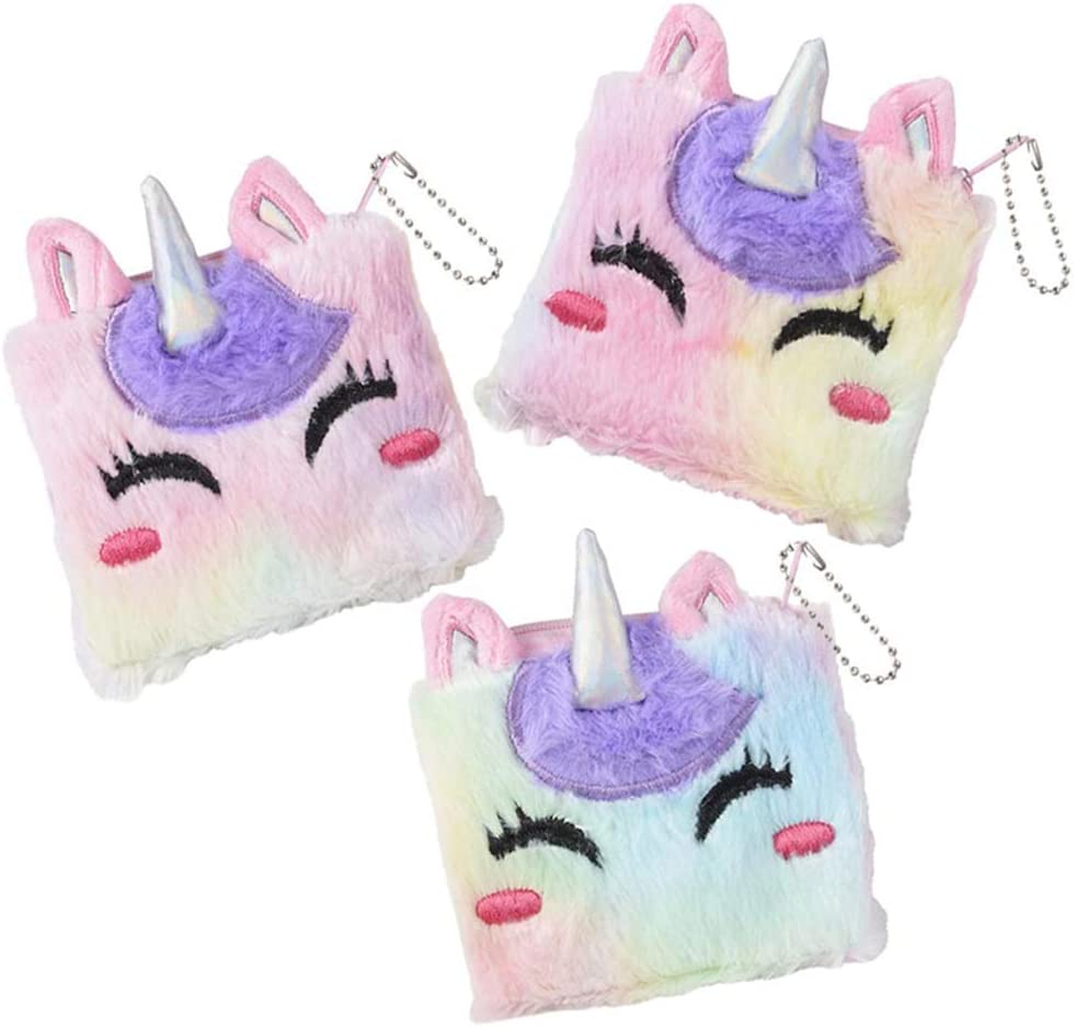 Plush Unicorn Coin Purse
