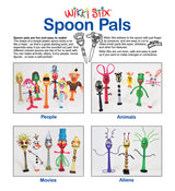 Kidtivity Week 7: Wikki Stix Spoon Pals