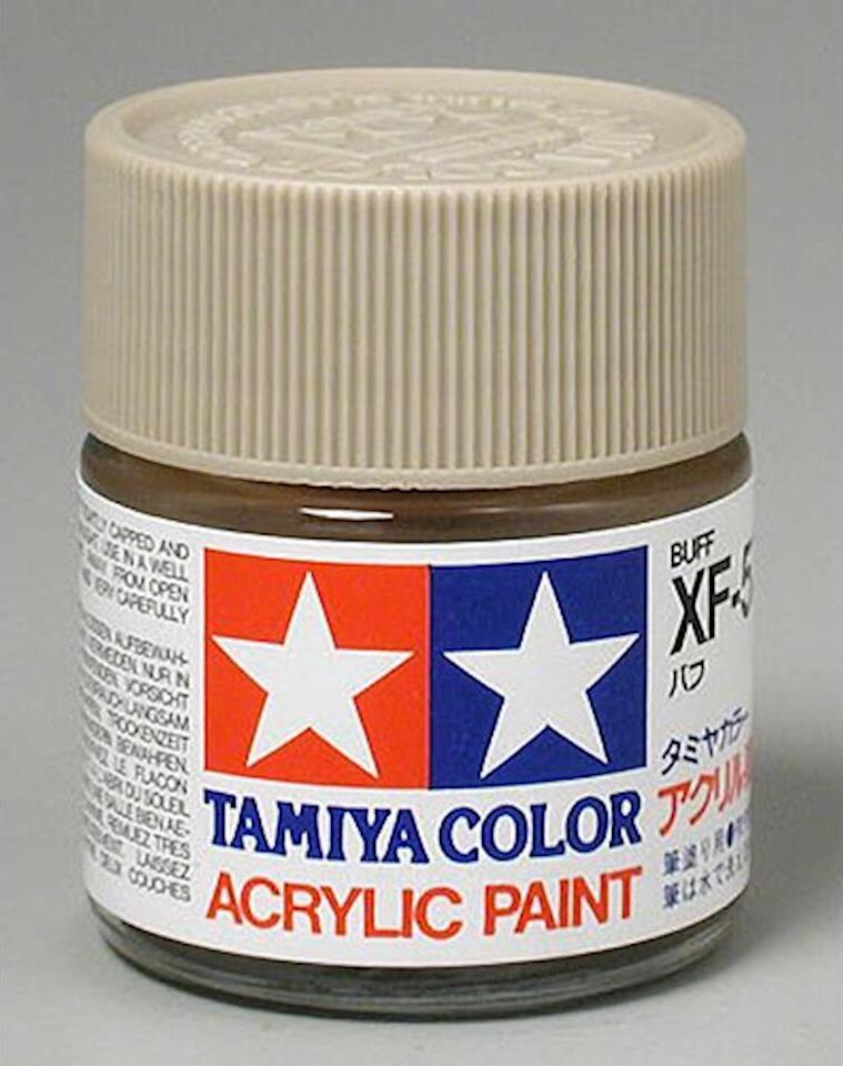 Tamiya XF-57 Flat Buff Acrylic Paint (23ml)