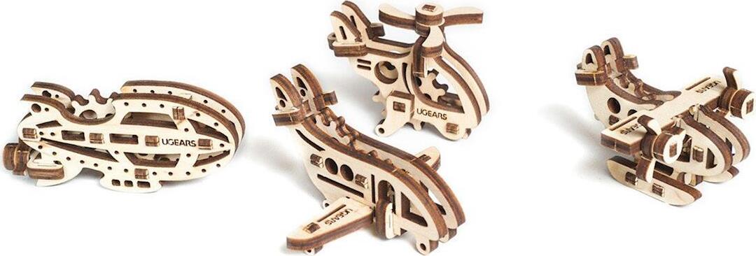 UGears U-Fidget Aircraft Wooden 3D Model (4)