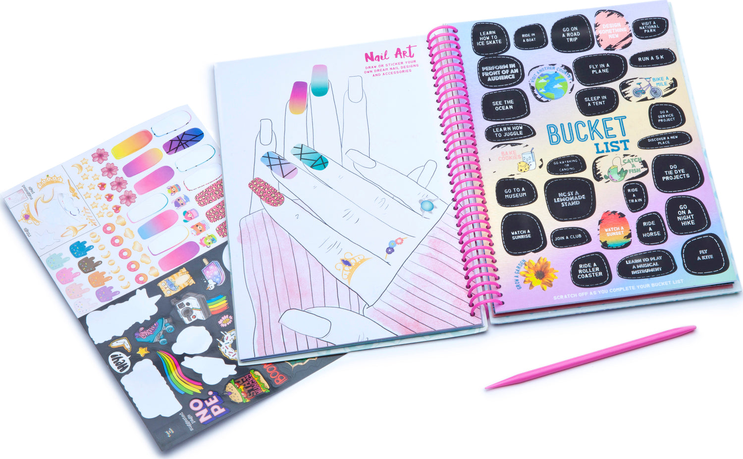 All About Me Scratch & Sticker Journal – Turner Toys