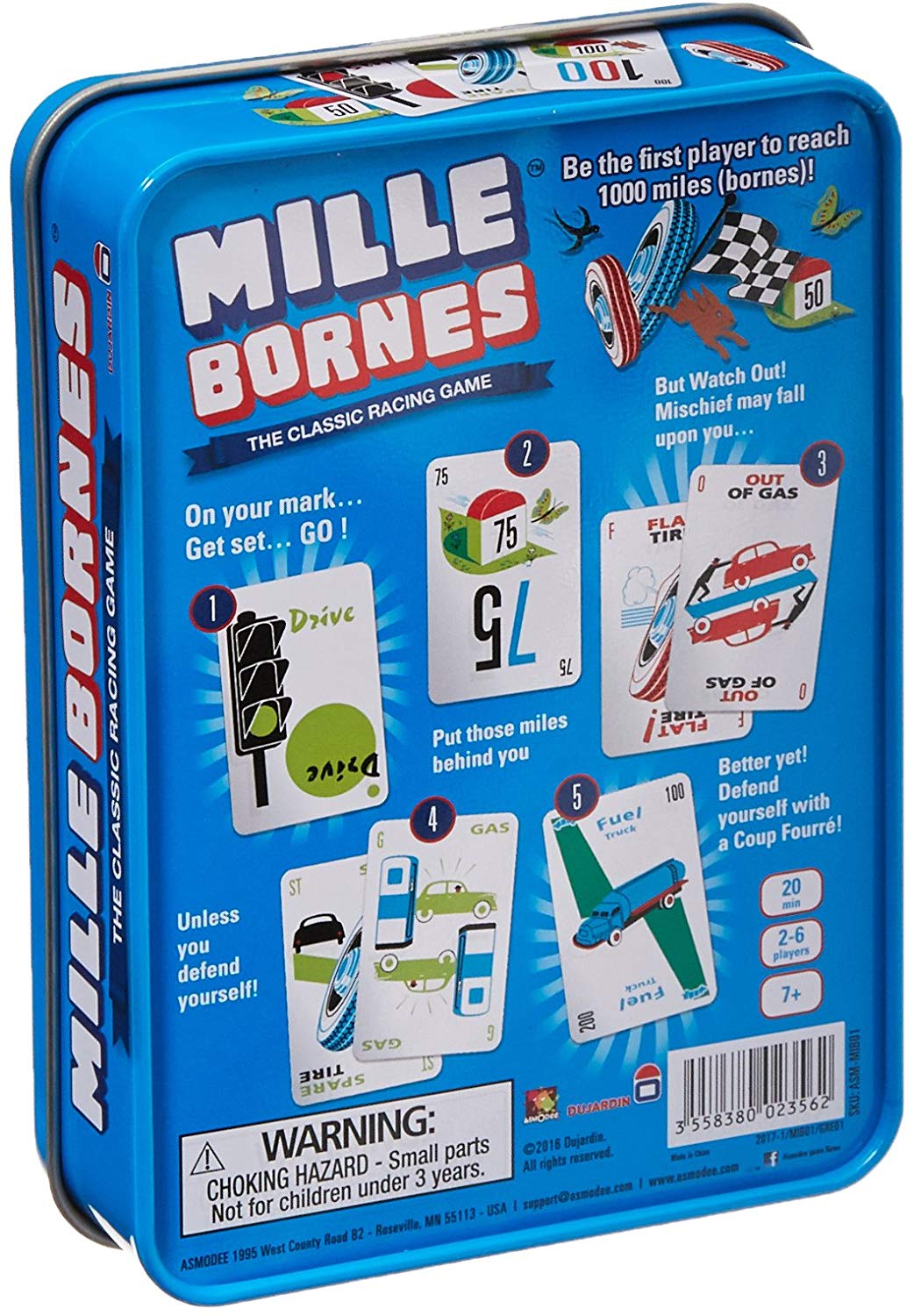 Mille Bornes Game – Turner Toys