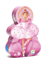 Djeco Ballerina & Flowers 36 Piece Silhouette Jigsaw Puzzle