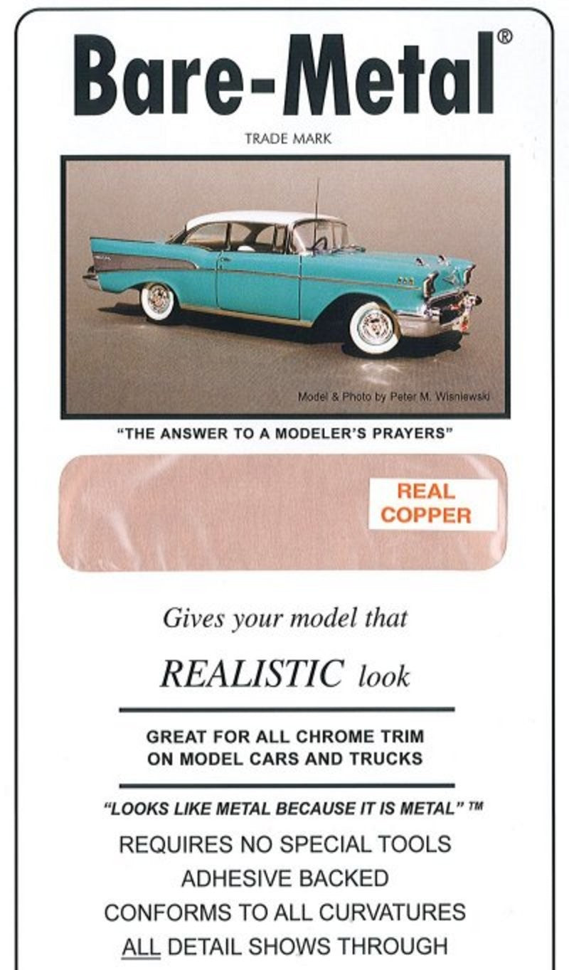 Real Copper Bare Metal Foil