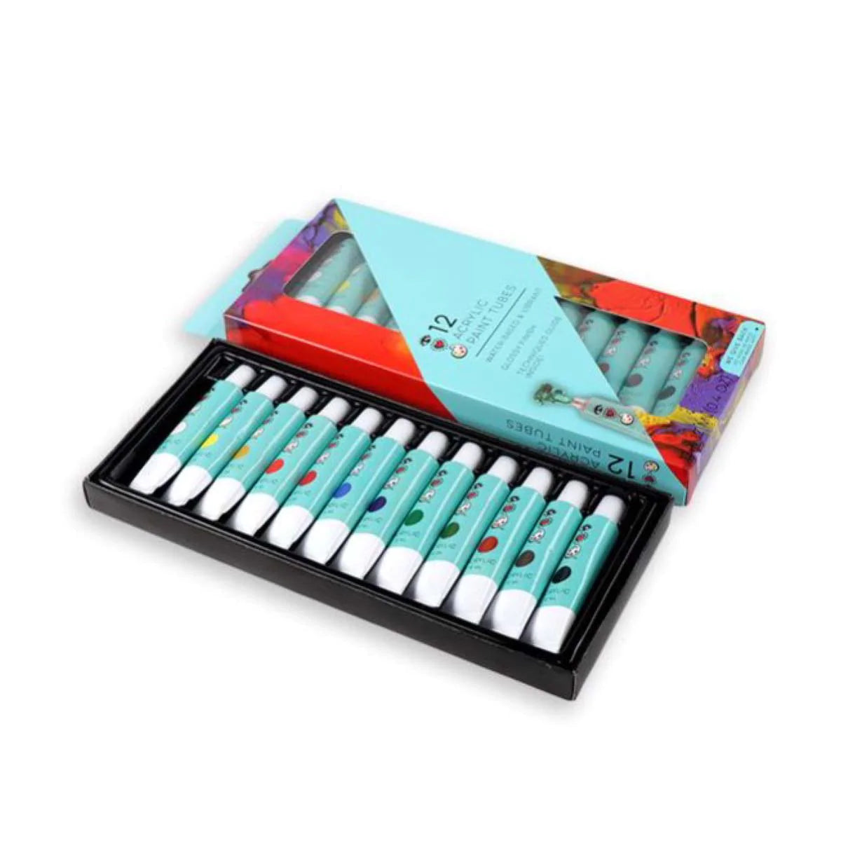 Acrylic Paint Tube Set