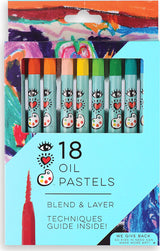 Iheartart 18 Oil Pastels
