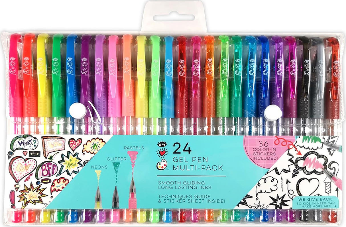 Iheartart 24 Gel Pen Multi-pack