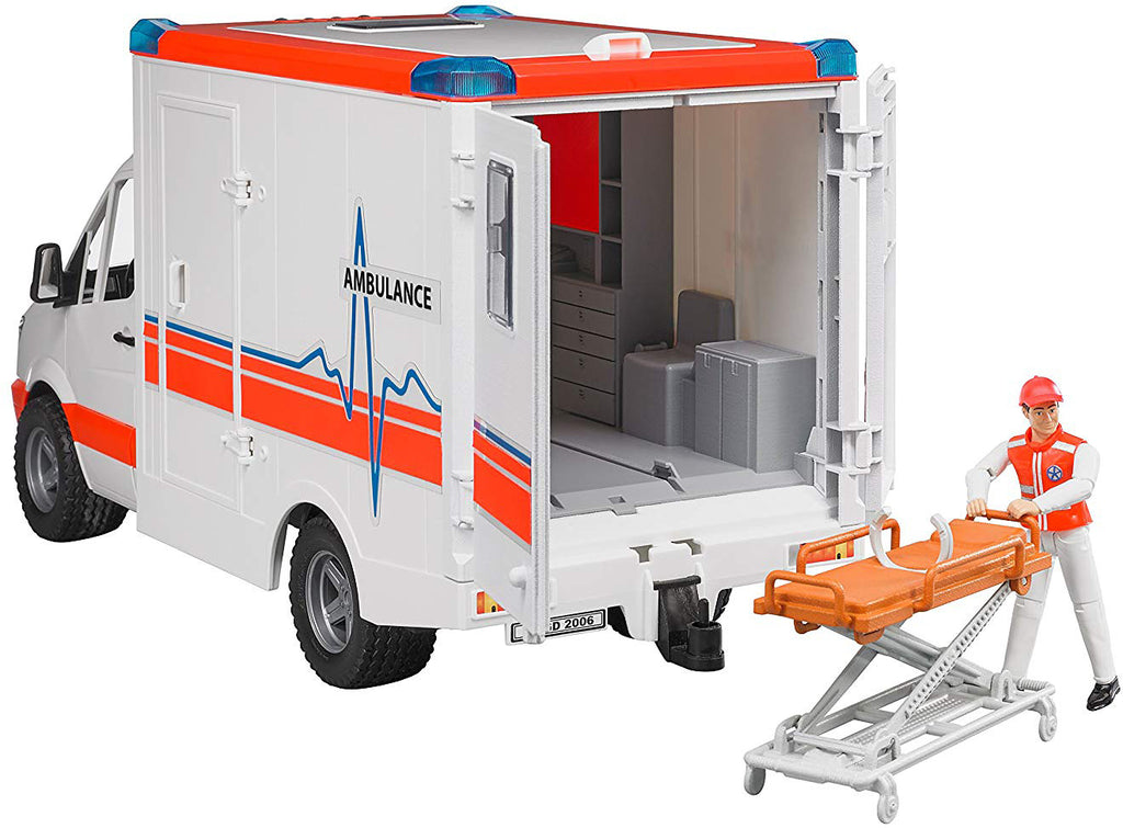 Bruder 02536 MB Sprinter Ambulance with driver