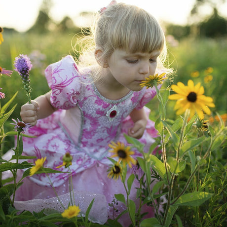 Royal Pretty Princess Pink Dress (Size 5-6)