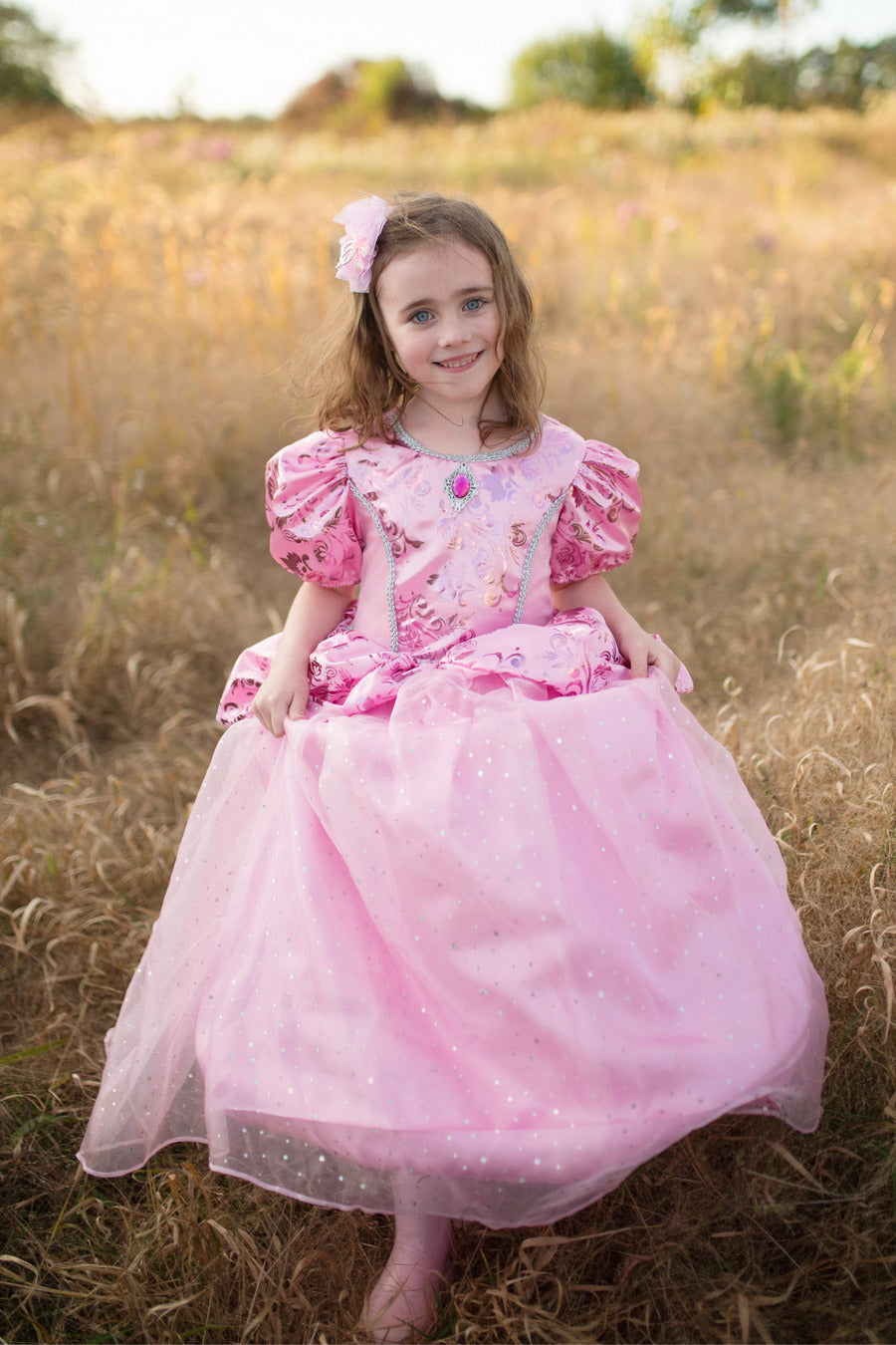 Royal Pretty Princess Pink Dress (Size 5-6)