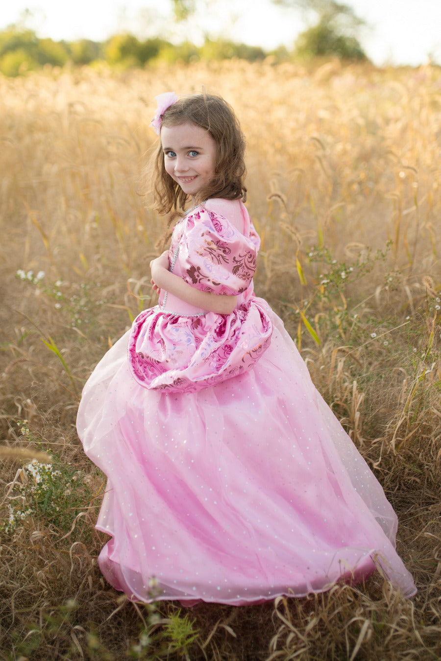 Royal Pretty Princess Pink Dress (Size 5-6)
