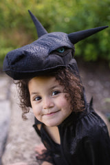 Midnight Dragon Cape (Size 5-6)