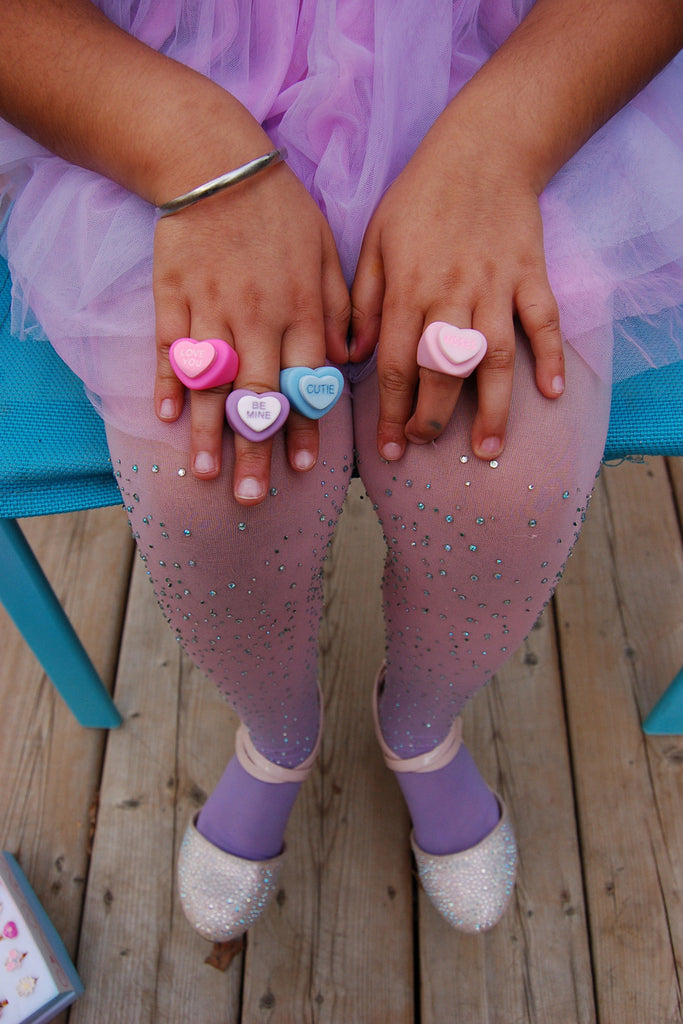 Candy Heart Rings