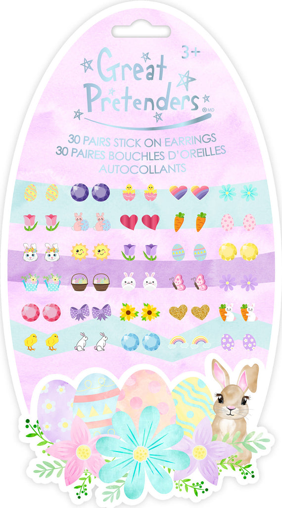 Easter Bunny Sticker Earrings