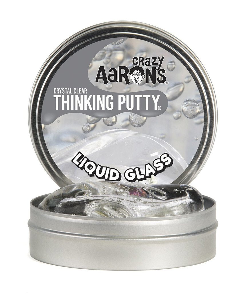 Crazy Aaron Liquid Glass Clear Thinking Putty