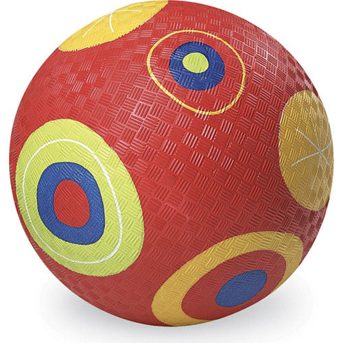 7" Playground Ball Loose Colorama Red