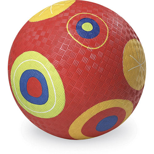 7" Playground Ball Loose Colorama Red