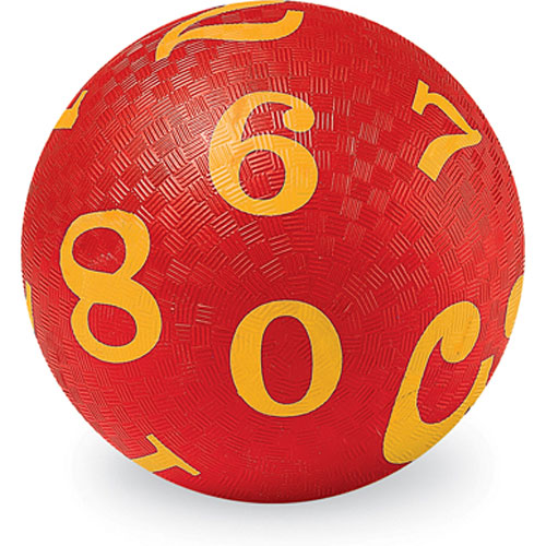7" Playball/ Numbers Red