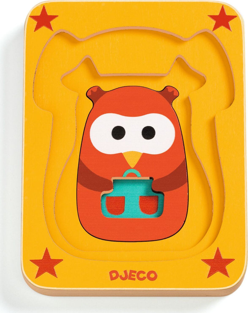 DJECO Leo & Co Wooden Puzzle