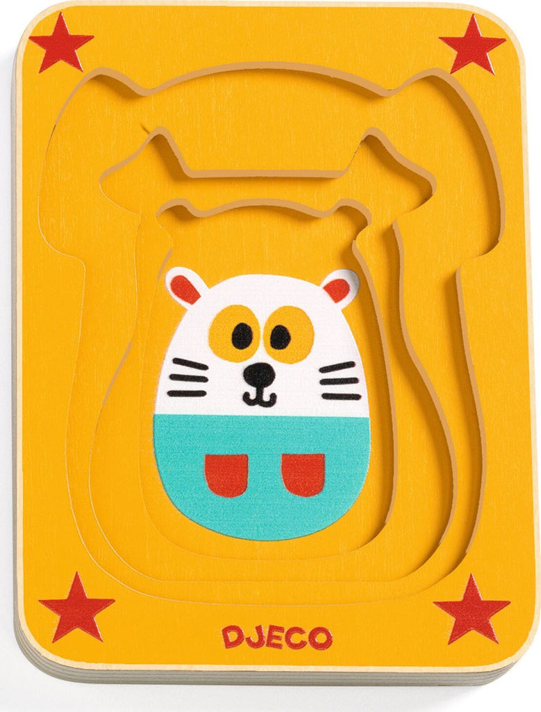 DJECO Leo & Co Wooden Puzzle